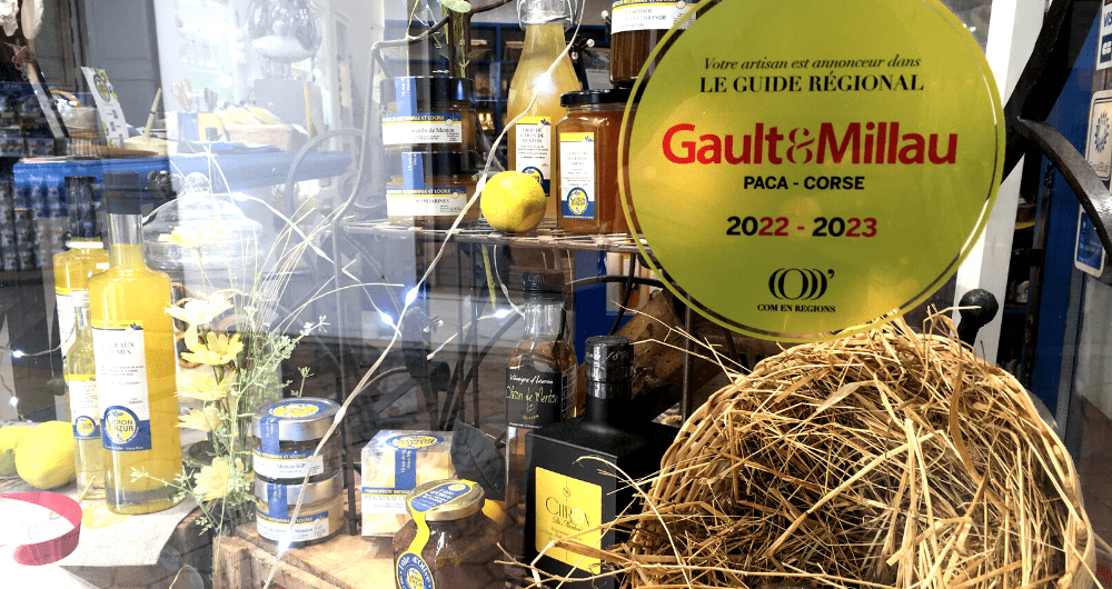 Citron d'Azur est Chez Gault & Millau Escapade Gourmande PACA