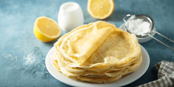 recette de crêpes au citron