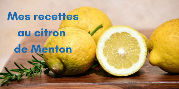 Recettes au citron