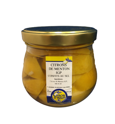 citrons confits au sel - Menton
