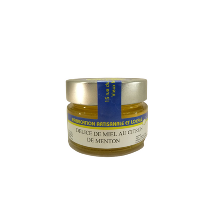 Préparation de Miel au Citron de Menton 185g - Miel d'Acacia  le
