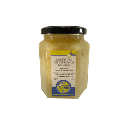 Confiture artisanale au citron de Menton
